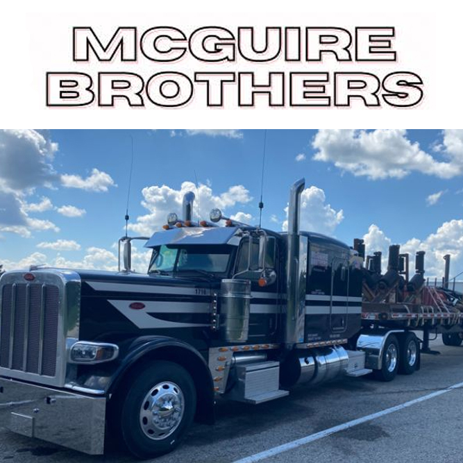 McGuire Brothers LLC is an interstate freight carrier based in Rosebush, Michigan.
